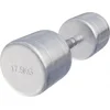 Image de Gorilla Sports Dumbell 17,5 kg - Halter - Vaste dumbbell - Chroom