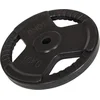 Image de Gorilla Sports Gewicht - Halterschijf - 10 kg - Gripper Gietijzer rubber coating