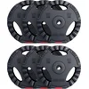 Image de Gorilla Sports Halterschijven Set 30 kg Gripper Kunststof - 30 mm - 6x5 kg - Gewichten