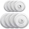 Image de Gorilla Sports Halterschijven set 30 kg - Gietijzer - Chroom - 30 mm - 4 x 2,5 en 4 x 5 kg