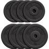 Image de Gorilla Sports Halterschijven 4 x 5 & 4 x 2,5 kg - Kunststof - 30 mm