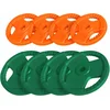 Image de Gorilla Sports Halterschijven set - 30 kg - Gietijzer - Coating - 4 x 2,5 + 4 x 5 kg