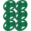 Image de Gorilla Sports Halterschijven Bundel - 6x5kg - Gripper Gietijzer rubber coating