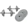Image de Gorilla Sports Set Dumbells 30 kg - Halterset - Gietijzer - 30 mm - Dumbbell
