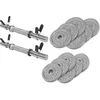 Image de Gorilla Sports Dumbellset - Halterset - Gietijzer - 27.5 kg - 30 mm
