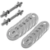 Image de Gorilla Sports Dumbellset - Halterset - Gripper Gietijzer - 27.5 kg