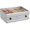 Image de Elektrische bakplaat - 75 cm - glad/geribbeld - 2 x 3200 W - Royal Catering