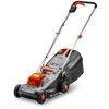Image de FUXTEC 20V grasmaaier accu, maaier voor kleine tot middelgrote tuinen, grasopvangbak van 30 liter, maaibreedte 30 cm, geluidsarm/licht FX-E1RM20ECO