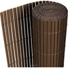 Image de Flexibele tuinscherm balkonscherm PVC 2x3 m bruin
