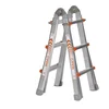 Image de Little Jumbo Waku Model 0 Telescopische vouwladder - max. werkhoogte 3.48m - 4x3 sporten