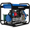 Image de EBERTH 5000 watt dieselnoodstroomaggregaat, stroomgenerator met 10 pk dieselmotor, viertakt, elektrische starter, driefasig, 1x 400 V, 1x 230 V, 1x 12 V, automatische spanningsregelaar (AVR), oliepeilbeveiliging