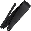 Image de Richter 1651 Black Vegan basgitaarband met neopreenvoering