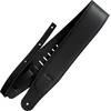 Image de Richter 1802 Black Raw III Pad Nappa Guitar Strap