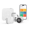 Image de tado° Bedrade Slimme Thermostaat X (2e gen.) Multi-Room Starterskit - Incl. 2 Radiatorknoppen - OpenTherm & Relay - Matter, Google Home, Alexa & Apple Home - Wit