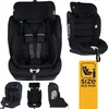 Image de BabyGO Lumo i-Size autostoel - voor kinderen van 76-150 cm - Groep 1-2-3 (9-36kg) - Autogordel bevestiging - Zwart