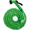 Image de Flexibele Tuinslang 2,5-7,5 m - Uittrekbare Waterslang voor Tuin met 7-standen Sproeikop - Groen
