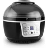 Image de Klarstein VitAir Turbo Heteluchtfriteuse - 1400 W heteluchtfriteuse, Airfryer met 10 liter garruimte, 50 tot 230 °C, Timer, Halogeen-infrarood verwarmingselement, Koepeldesign, zwart-grijs