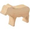 Image de Eduplay houten boerderij dieren set - speelgoed dieren 3 stuks.