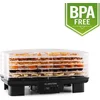 Image de Klarstein Bananarama Droogautomaat - Voedseldroger - 550W - Dehydrator - 6 Verdiepingen - Zwart