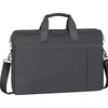 Image de Rivacase Central Laptop Schoudertas Laptoptas - Zwart