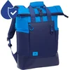 Image de Rivacase Laptop Rugzak   Schooltas Jongen - Schooltas met Laptopvak - Rugzak   Tassen   Laptoptas - Waterdicht en Duurzaam   Ruime opbergruimte - Back to School - 25L   Blue
