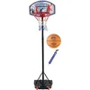 Image de 3-delig set Basketbal stand All Stars 205 + Basketbal + Kogelpomp