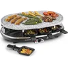 Image de Steaklette gourmetgrill 1500 W graniet-natuursteenplaat 8 personen