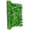 Image de Blumfeldt Fency Bright Ivy - privacyscherm , windscherm , geluidswering , 300 x 100 cm , klimopbladeren , hoge opaciteit , kunststof gecoat gaas , maaswijdte 6 x 6 cm , lichtgroen