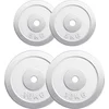 Image de Gorilla Sports Halterschijven Set - Bundel 2 x 5 & 2 x 10 kg - Chroom - 30 mm