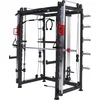 Image de Gorilla Sports Smith Machine - Krachtstation - Multi Press - Homegym - Full body training - Incl. accessoires