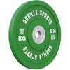 Image de Gorilla Sports Bumper Plate - Halterschijf - 10 kg - Gietijzer - 50 mm