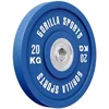 Image de Gorilla Sports Bumper Plate - Halterschijf - 20 kg - Gietijzer - 50 mm