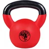 Image de Gorilla Sports Kettlebell - Gietijzer - Vinyl - Gewicht - Rood - 18 kg