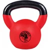 Image de Gorilla Sports Kettlebell - Gietijzer - Vinyl - Gewicht - Rood - 22 kg