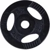 Image de Gorilla Sports Gewicht - Halterschijf - 2,5 kg - Gripper Gietijzer zwart - 30 mm