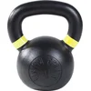 Image de Gorilla Sports Kettlebell - 16 kg - Gietijzer - Olympisch - Zwart