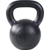 Image de Gorilla Sports Kettlebell - 20 kg - Gietijzer - Olympisch - Zwart