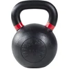 Image de Gorilla Sports Kettlebell - 32 kg - Gietijzer - Olympisch - Zwart
