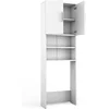 Image de Vicco Wasmachinekast   64 x 190 cm Wit