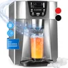 Image de Klarstein Ice Volcano 2G ijsblokjesmachine - LED - 12kg per 24 uur - 2 Liter - Zilver
