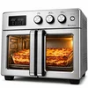 Image de TurboTronic AFD32 Airfryer XXL en Oven   12 Kookprogramma's   Vrijstaande Mini Oven   Instelbaar van 25 tot 230°C - 32L - Zilver
