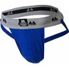 Image de MM Sports Original Edition Swimmer/Jogger Jockstrap 2 inch Blue - MAAT XL - Heren Ondergoed - Jockstrap voor Man - Mannen Jock