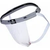 Image de MM Sports The Original Swimmer/Jogger Jockstrap 1 inch White - MAAT XL - Heren Ondergoed - Jockstrap voor Man - Mannen Jock