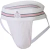 Image de MM Sports The Original No. 10 Swimmer/Jogger Jockstrap 3 inch White - MAAT XL - Heren Ondergoed - Jockstrap voor Man - Mannen Jock
