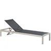Image de FOSSATO - Strandstoel - Zwart - Aluminium