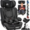 Image de KIDIZ® kinderautostoeltje | kuip autostoeltje | 9 kg - 36 kg 1-12 jaar | groep 1/2 / 3 | universeel | goedgekeurd volgens ECE R44/04 | 6 verschillende kleuren | - Zwart