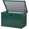 Image de CEBROSA S - Kussenbox - Donkergroen - Staal