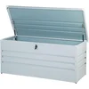 Image de BELIANI CEBROSA M - Kussenbox - Lichtgrijs - Staal