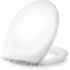 Image de Blumfeldt Kaiana toiletdeksel wc bril toiletzitting - o-vorm - sluit automatisch - afneembaar - antibacterieel - van Duroplast en roestvrij edelstaal - eenvoudige montage