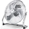 Image de AERSON vloerventilator 40 cm | waaier met drie standen 75W | staande ventilator | hoge luchtstroom | robuuste metalen uitvoering | hellingshoek ca. 110 graden